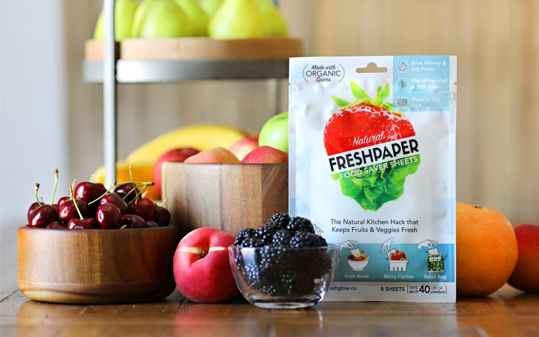 Freshglow Launches Freshpaper Produce Saver Sheets