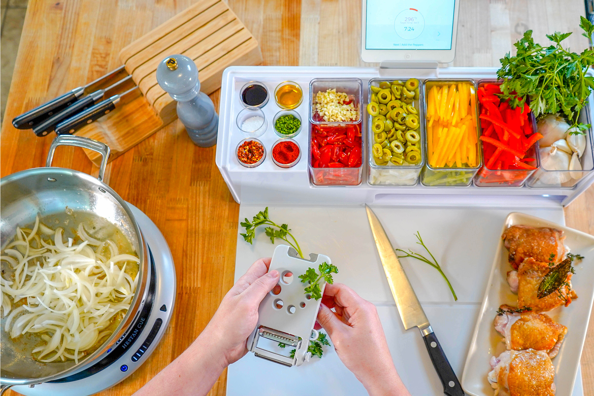 Prepdeck Showcases All-in-1 Meal Prep Station | HomePage News