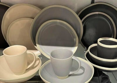 Gibson neutral dinnerware set housewares trends