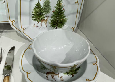 Martha Stewart Gibson holiday dinnerware housewares trends