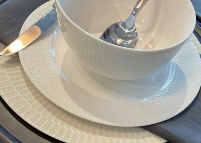 Oneida neutral dinnerware set housewares trends
