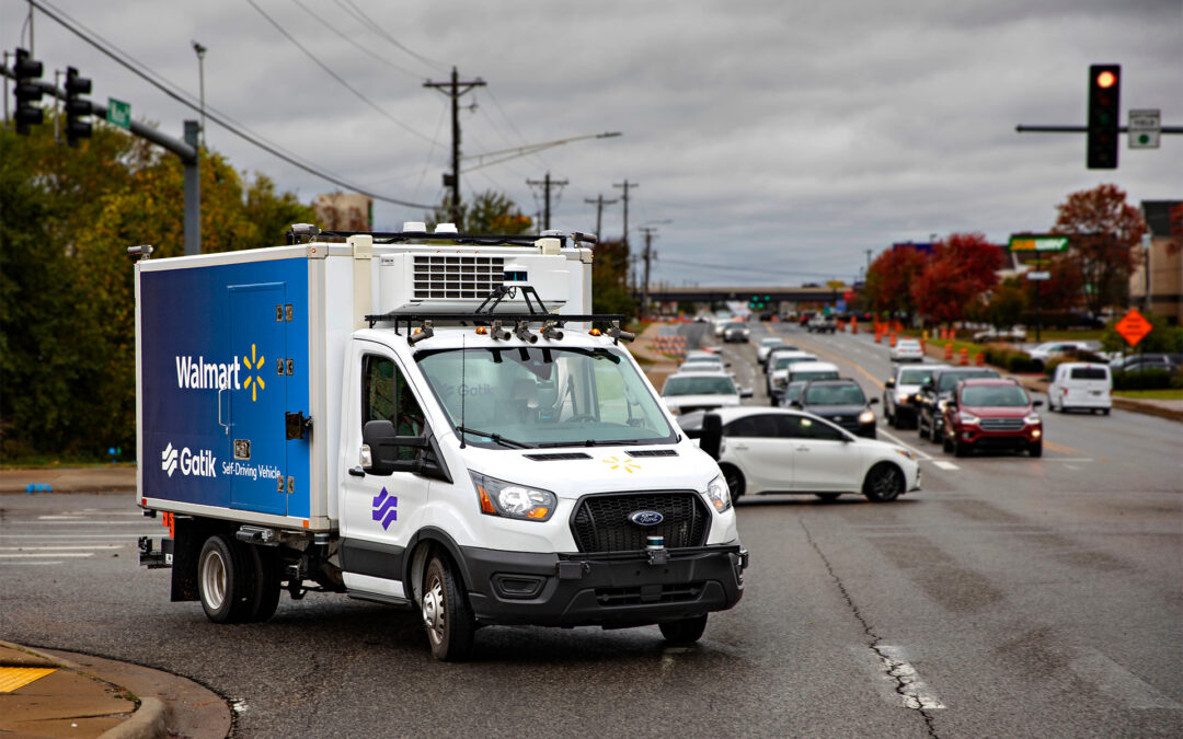 Walmart, Uber Put Robotic Delivery Vehicles to Work