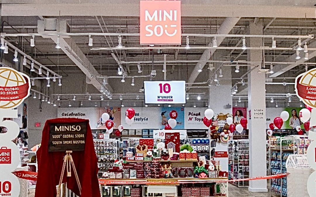 Miniso Hits 5,000 Stores Worldwide With Boston Opening