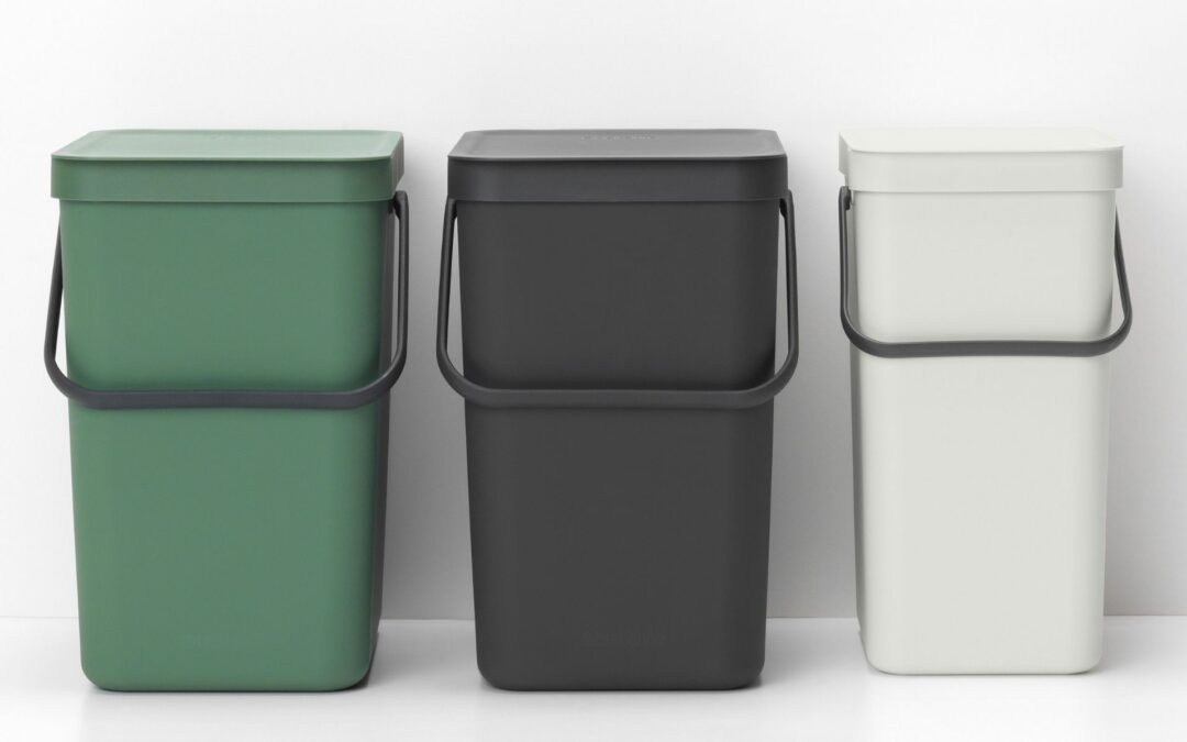Brabantia Sort & Go Bins Styled for Convenient Recycling