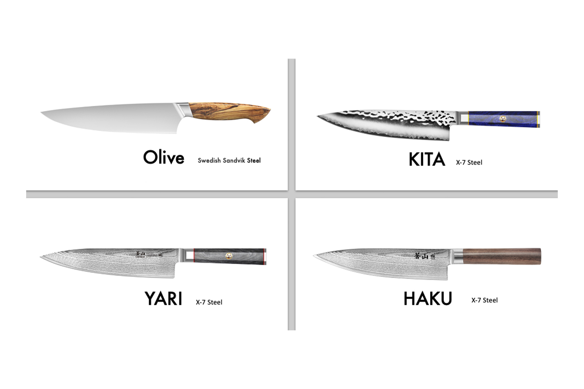 Cangshan Yari Series 8 Chef Knife