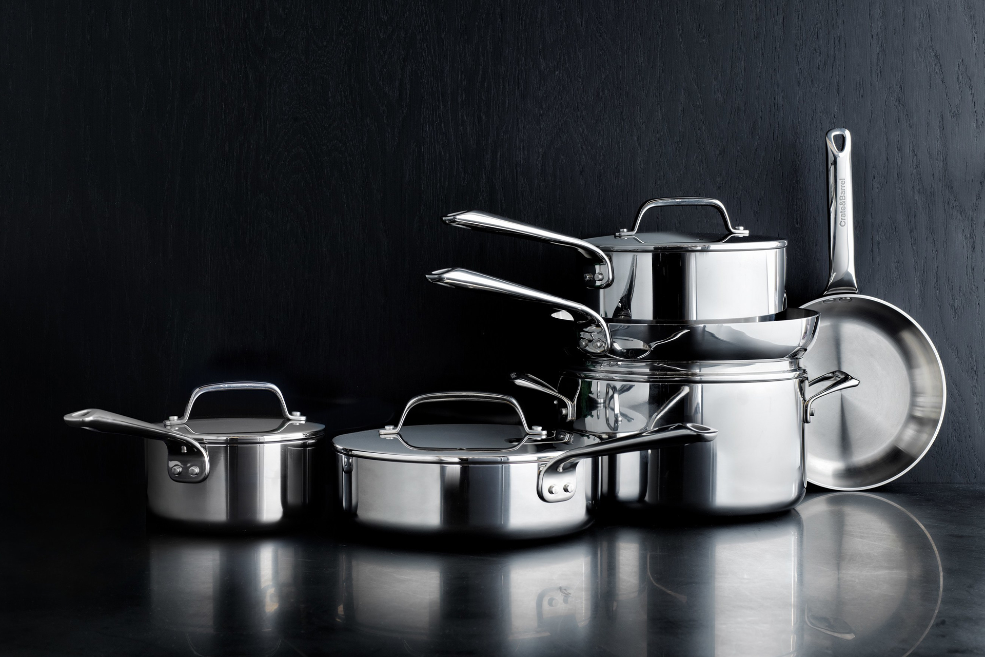 Crate & Barrel Stainless Steel Utensils | Crate & Barrel