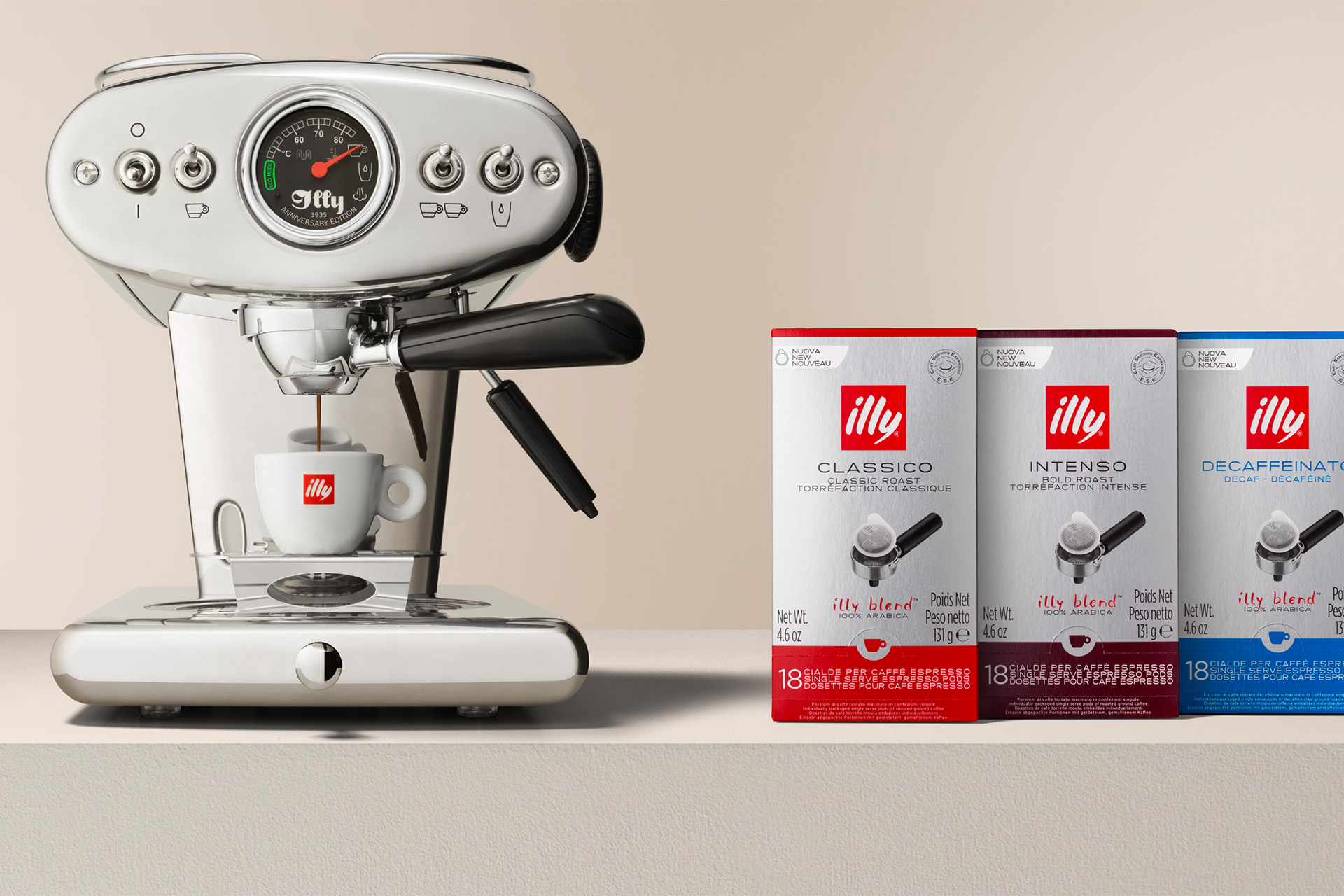 Illy Unveils Two Espresso Machines with Compostable Pods