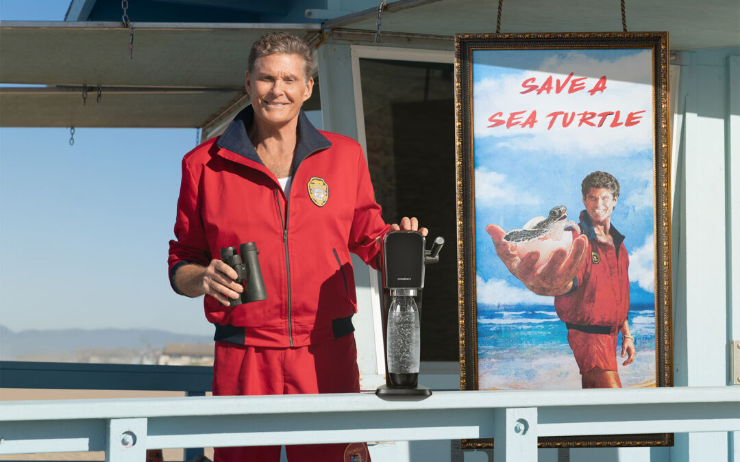 SodaStream Kicks Off Earth Month Campaign with Hasselhoff