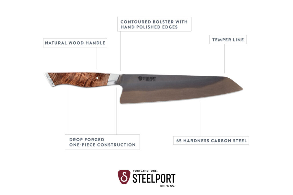 American-Forged Carbon Steel Knife - STEELPORT Knife Co.