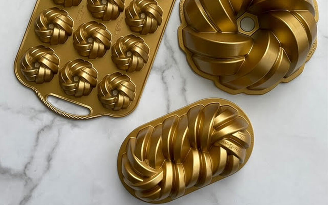 Nordic Ware Adds Braided Loaf Pan to 75th Anniversary Collection