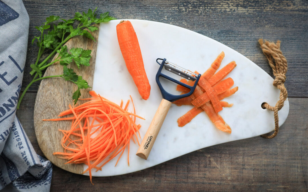 Opinel’s T-DUO Peeler Peels, Juliennes