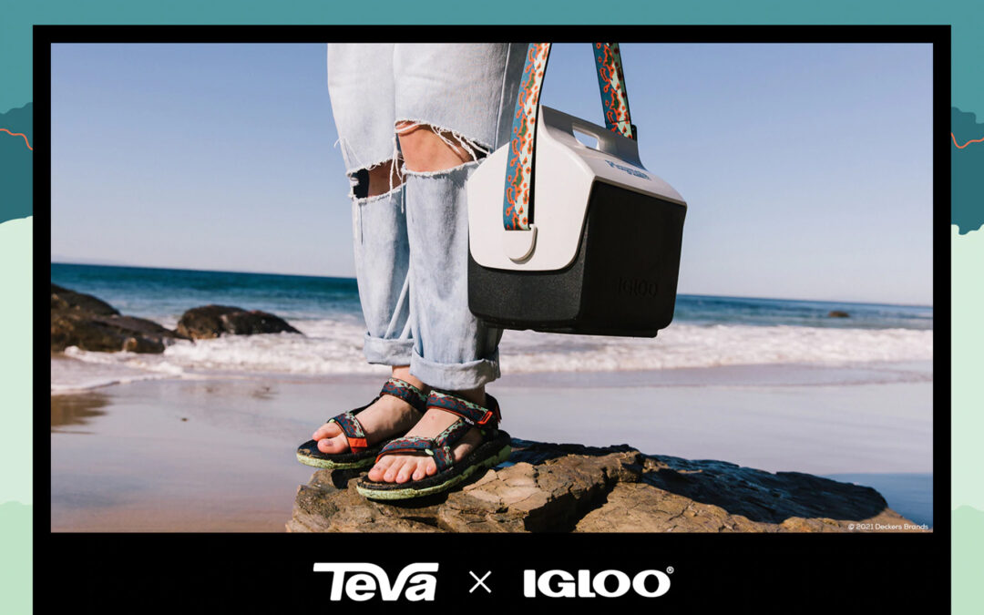 Igloo, Teva Partner for Cooler, Sandal Collection