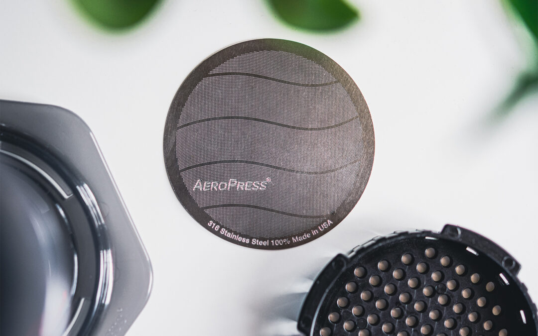 AeroPress Introduces Reusable Stainless Coffee Filter