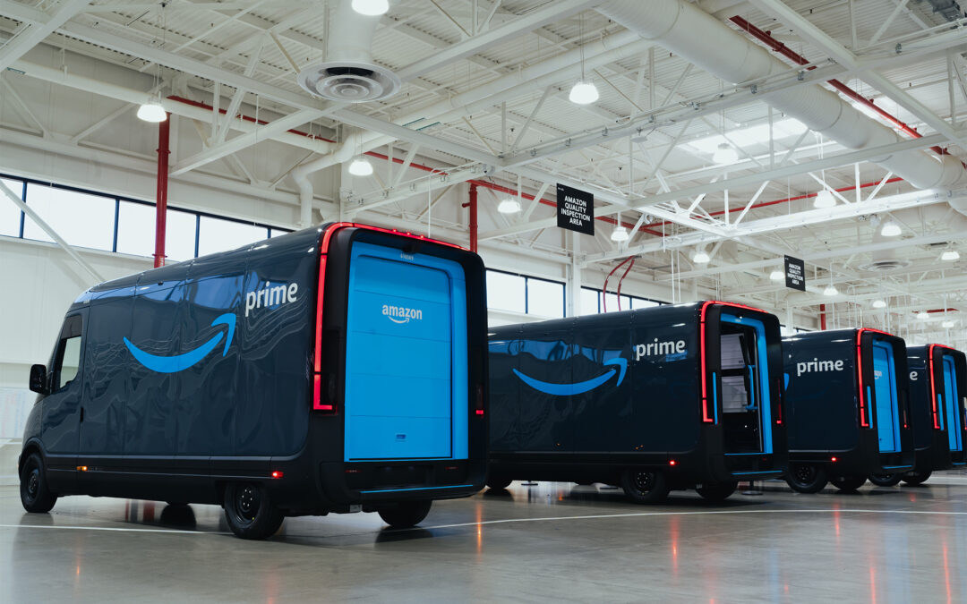 Amazon Starts Rolling Out Electric Vehicle Fleet