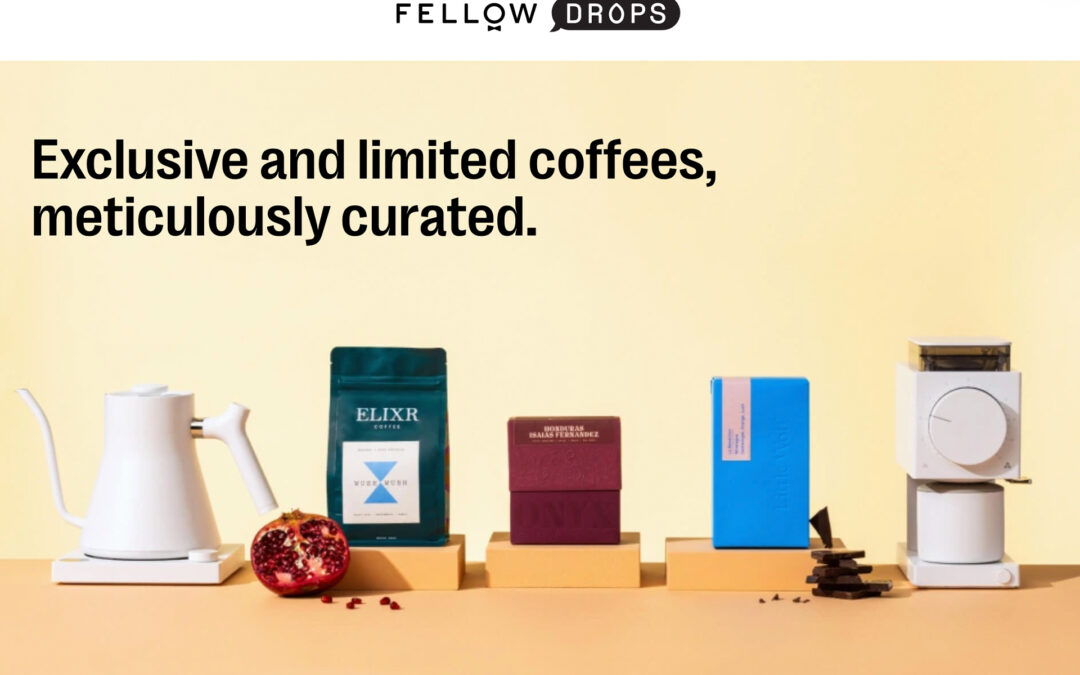 Fellow, Morgan Drinks Coffee Team for Coffee Subscription Program