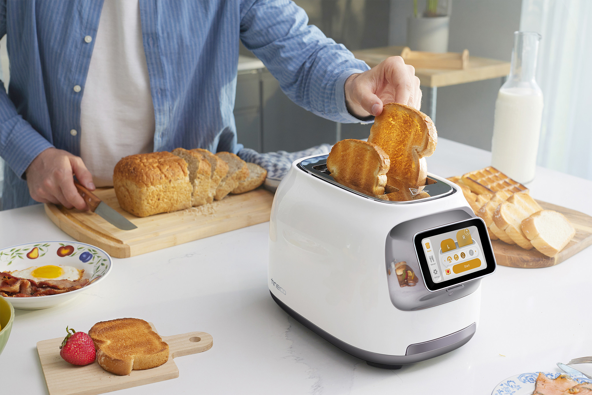 Tineco Expands Into Kitchen with Smart Toaster