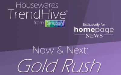 Housewares TrendHive: Gold Rush