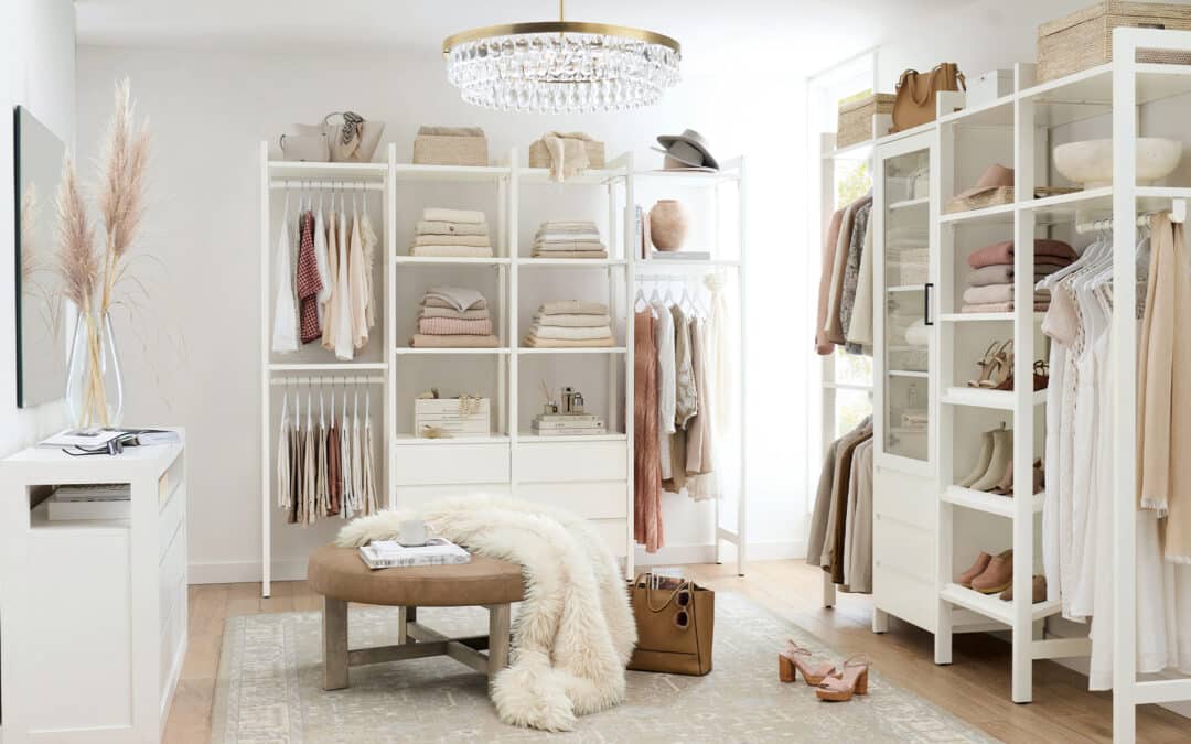 Pottery Barn Launches Hold Everything Essential Closet Collection