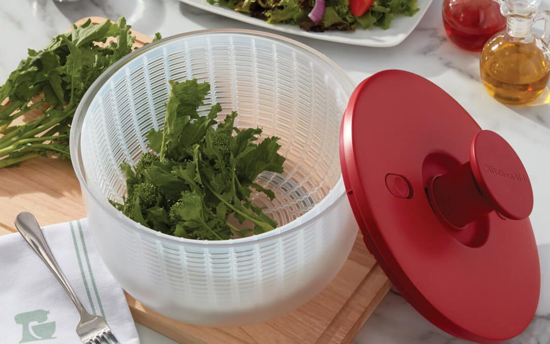 Lifetime Salad Spinner, Knife Sharpener Simplify Tasks