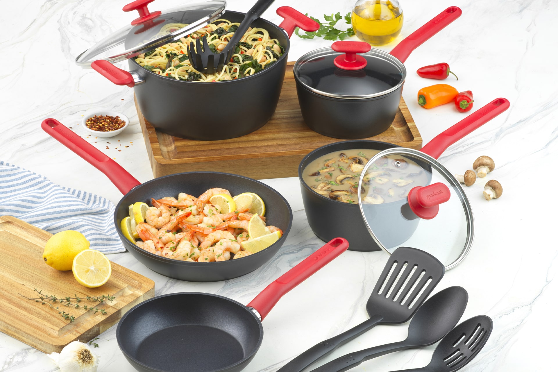 GoodCook Launching ProEase Nonstick 12-Piece Cookware