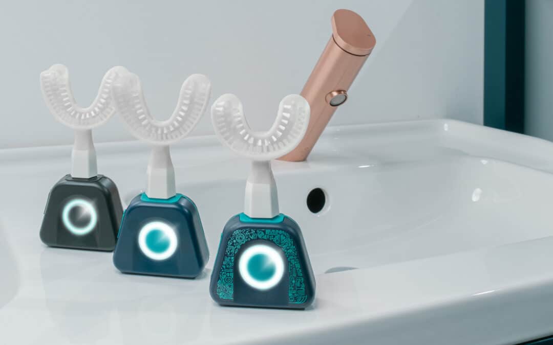 Y-Brush Shows Off Three Generations of Electric Toothbrush