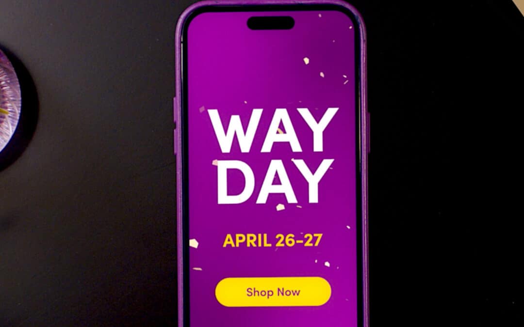 Wayfair Readying Way Day Deals on Its Websites, Via Livestream