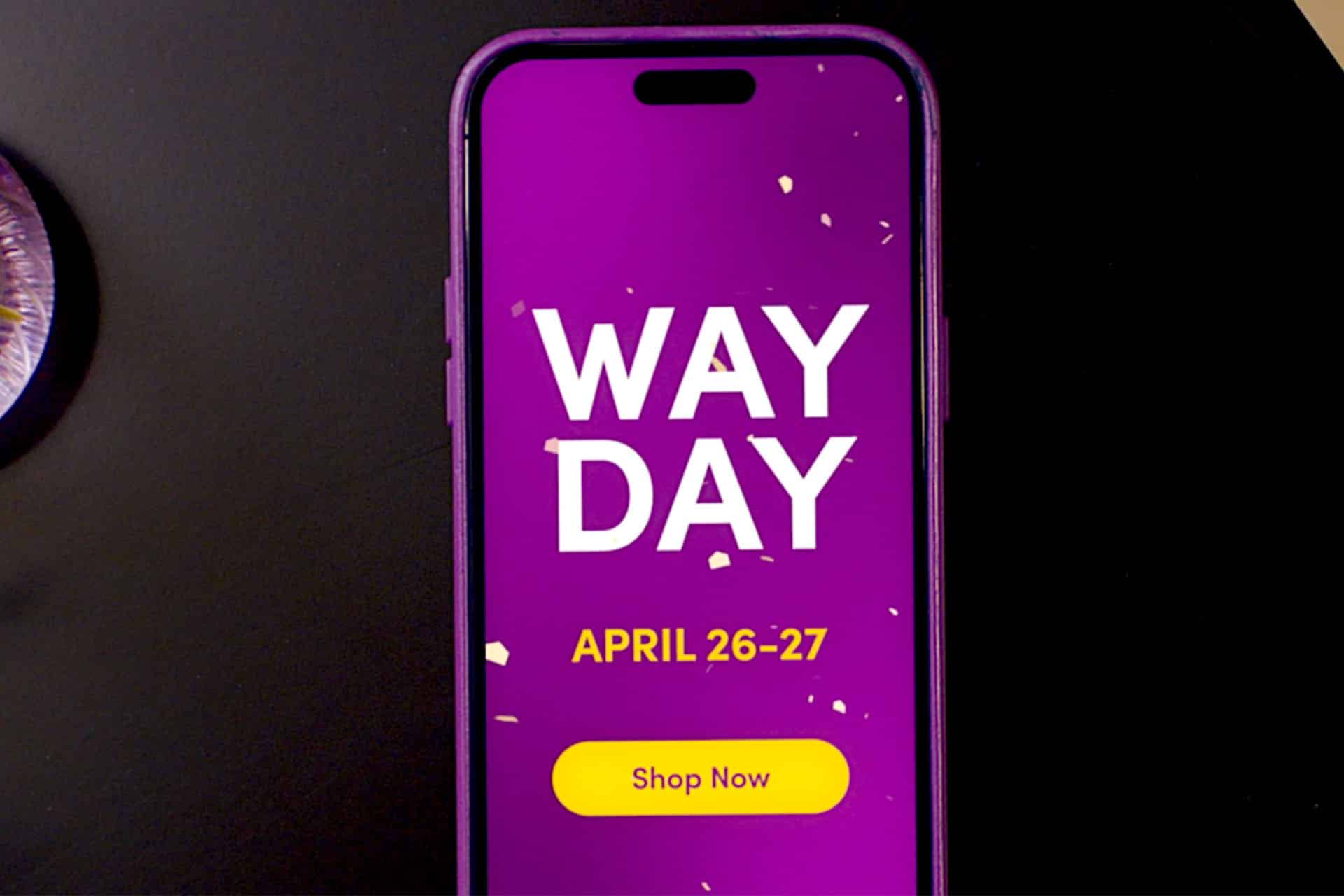 Wayfair Readying Way Day Deals on Its Websites, Via Livestream