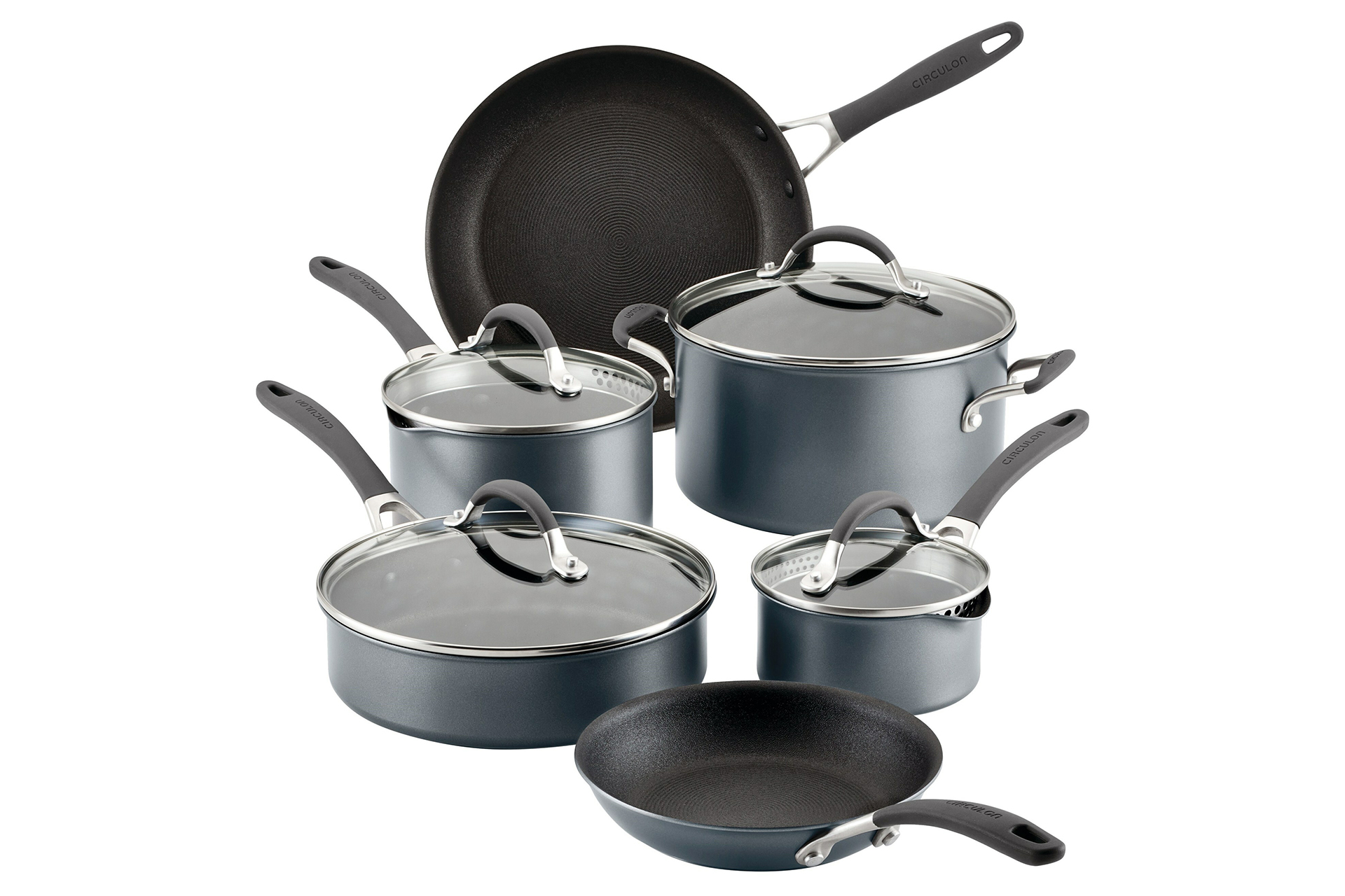 Circulon A1 Series With Scratchdefense Technology 8pc Nonstick