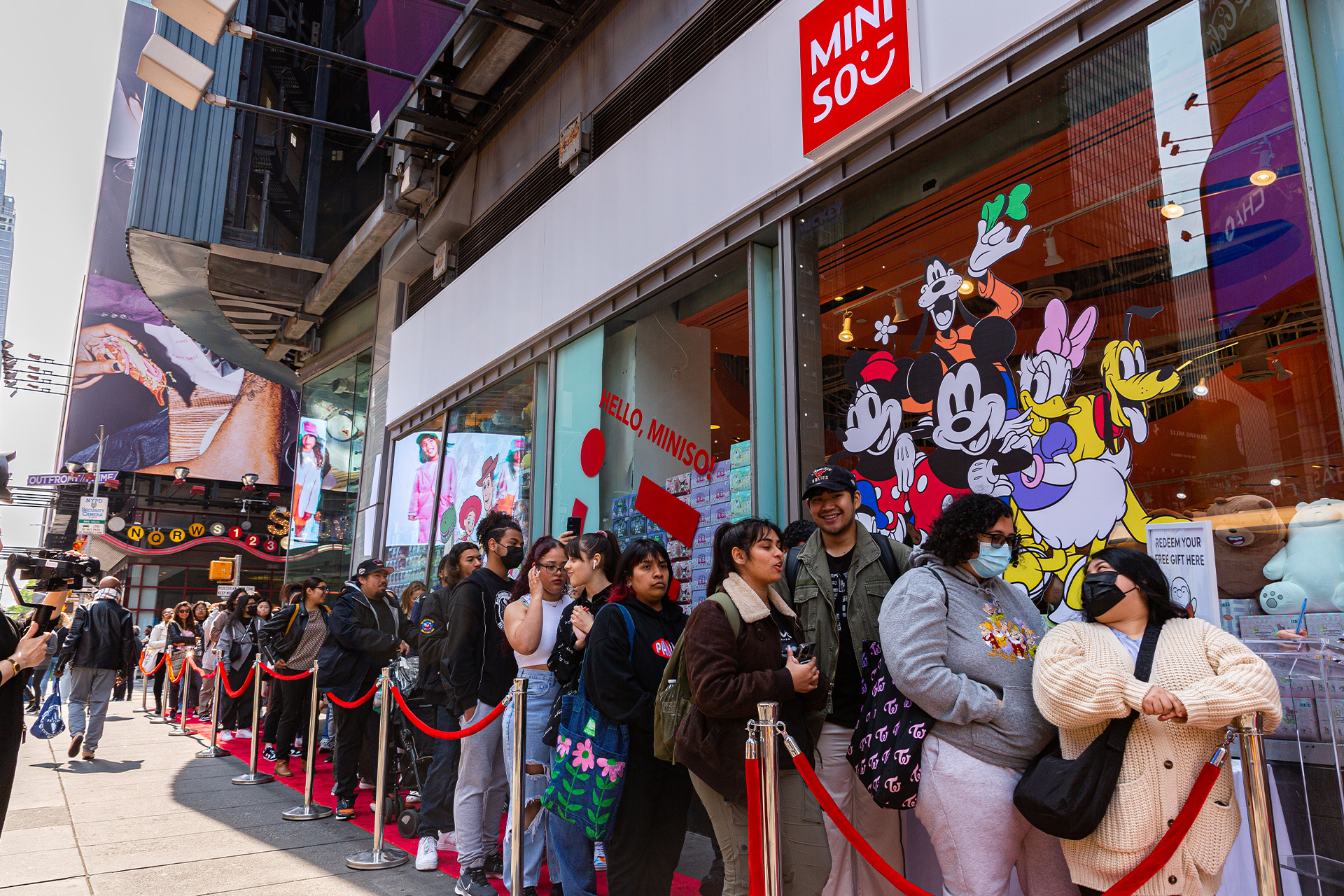 Miniso Opens Times Square Flagship, Talks U.S. Expansion