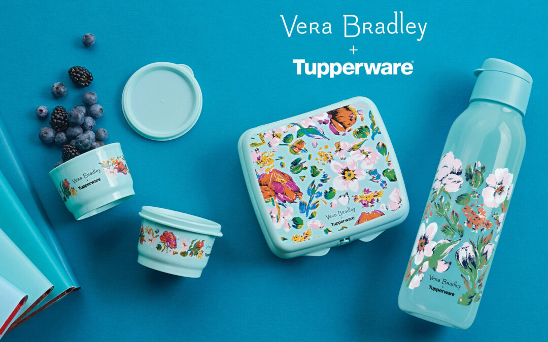 Tupperware, Vera Bradley Add Two Patterns to Collaboration