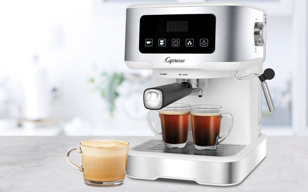 Capresso Launches Café TS Espresso Machine in White