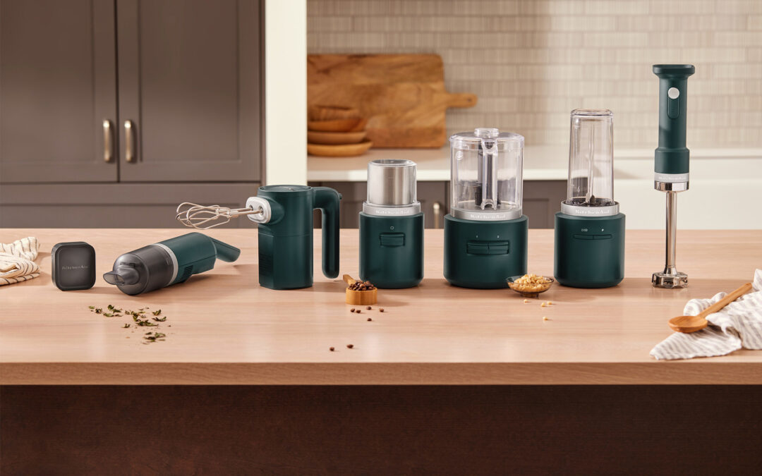KitchenAid Releases Cordless, Rechargeable Small Appliance System