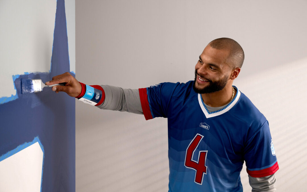 NFL Stars Help Lowe’s Promote DIY Projects