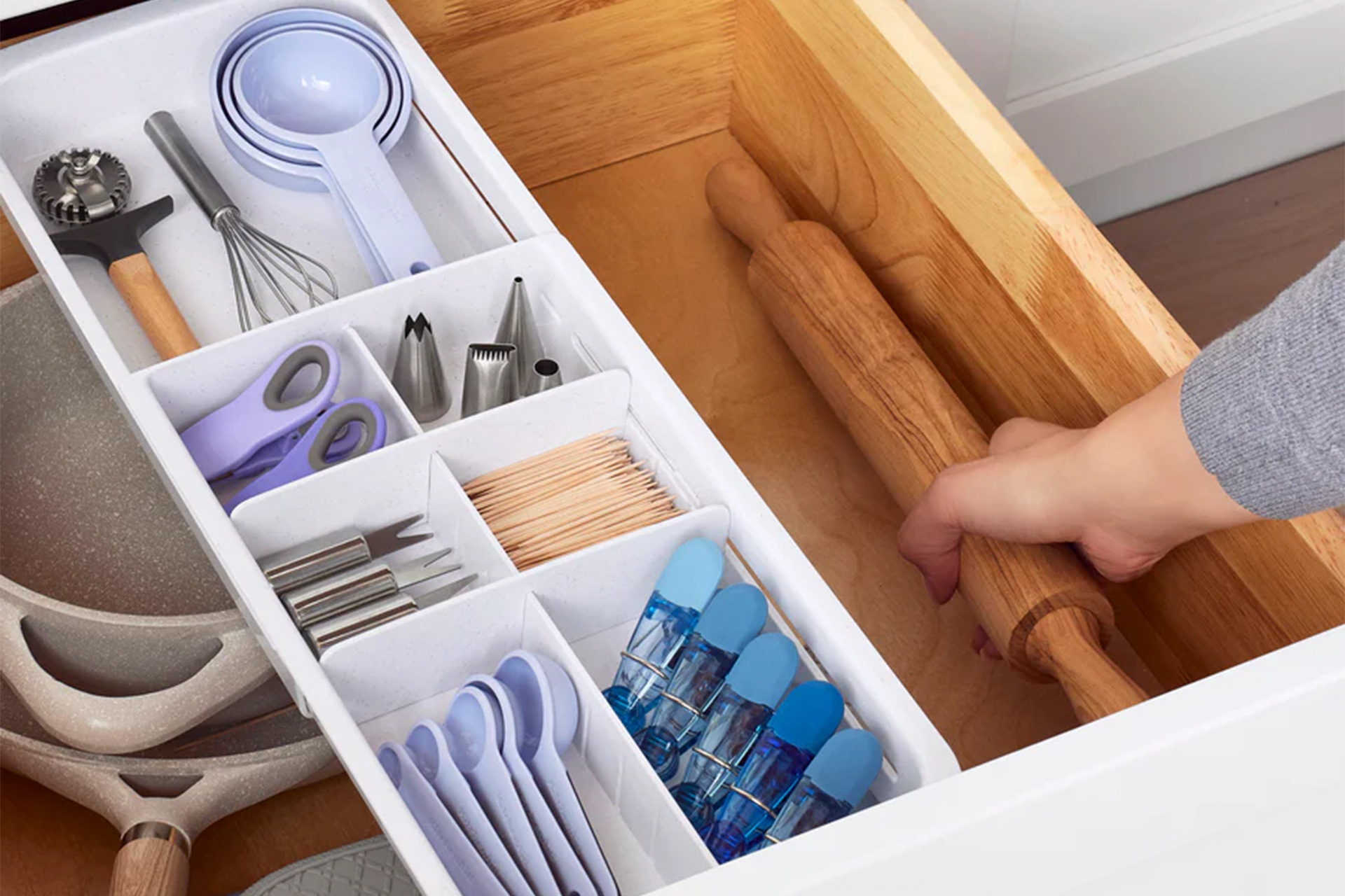 Under Sink Drawer Tray