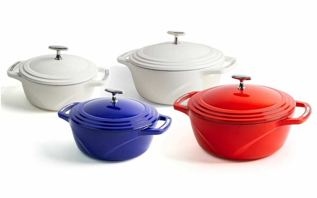 Lodge Unveils First Colored Enamel Cast Iron Cookware Made in the U.S.
