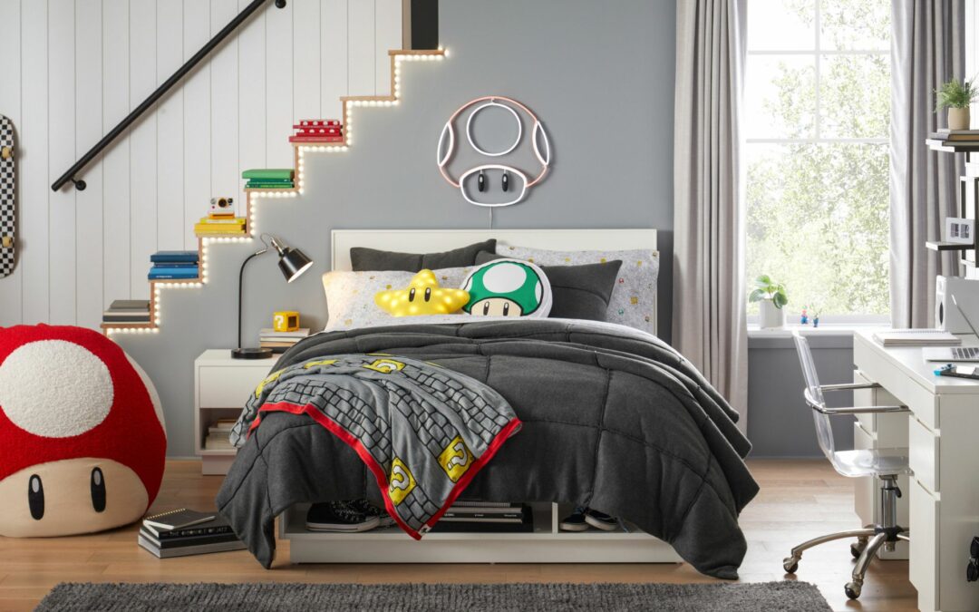 Pottery Barn Teen Launches Super Mario Collection