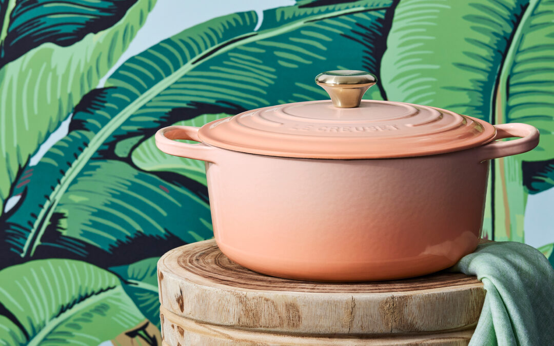 Le Creuset Introduces ‘Pêche’ Colorway