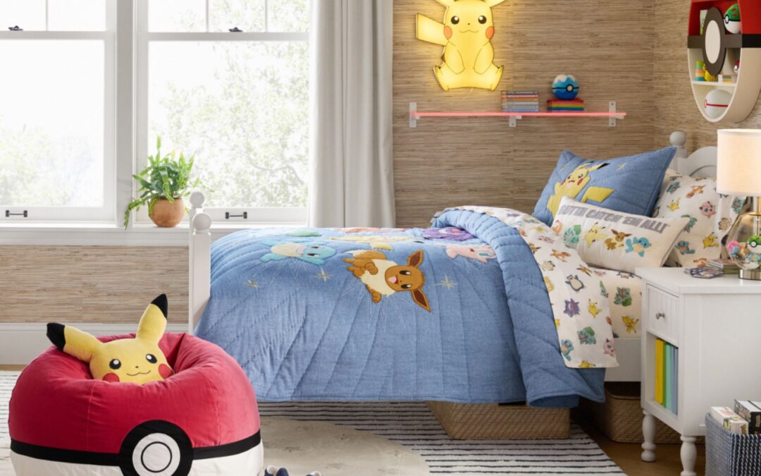 Pottery Barn Kids Launches Pokémon Collection