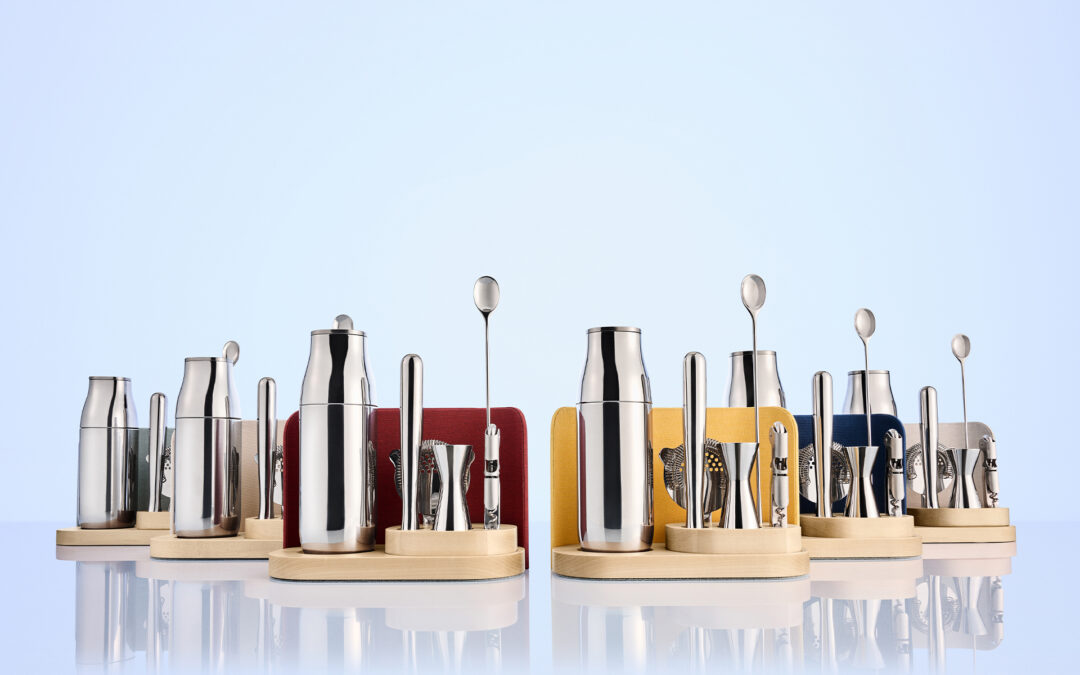 Caraway Expands Into Barware with Nine-Piece Bar Set