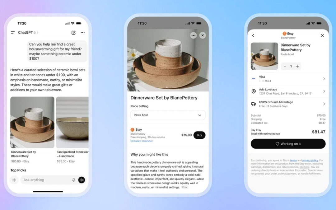 Etsy Teams With OpenAI To Enable Direct Purchasing in ChatGPT