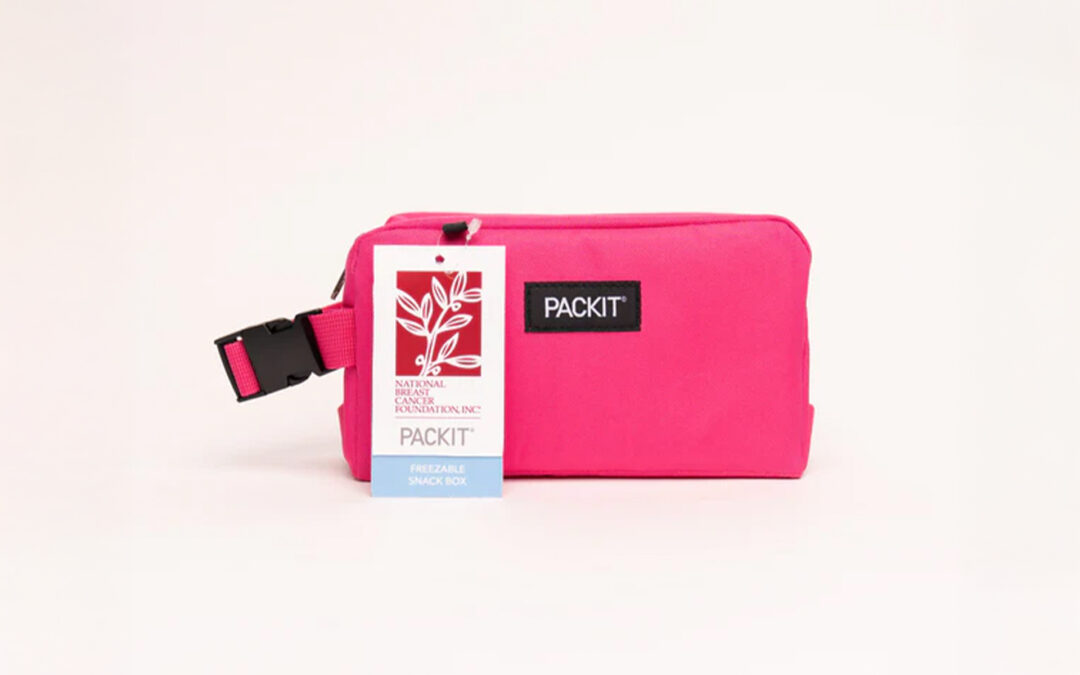 PackIt, National Breast Cancer Foundation Partner on Freezable Bags