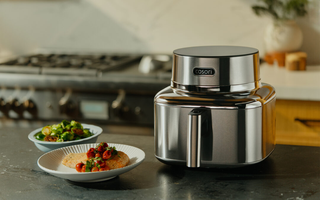 Cosori Introduces ‘Iconic’ Stainless Steel Air Fryer