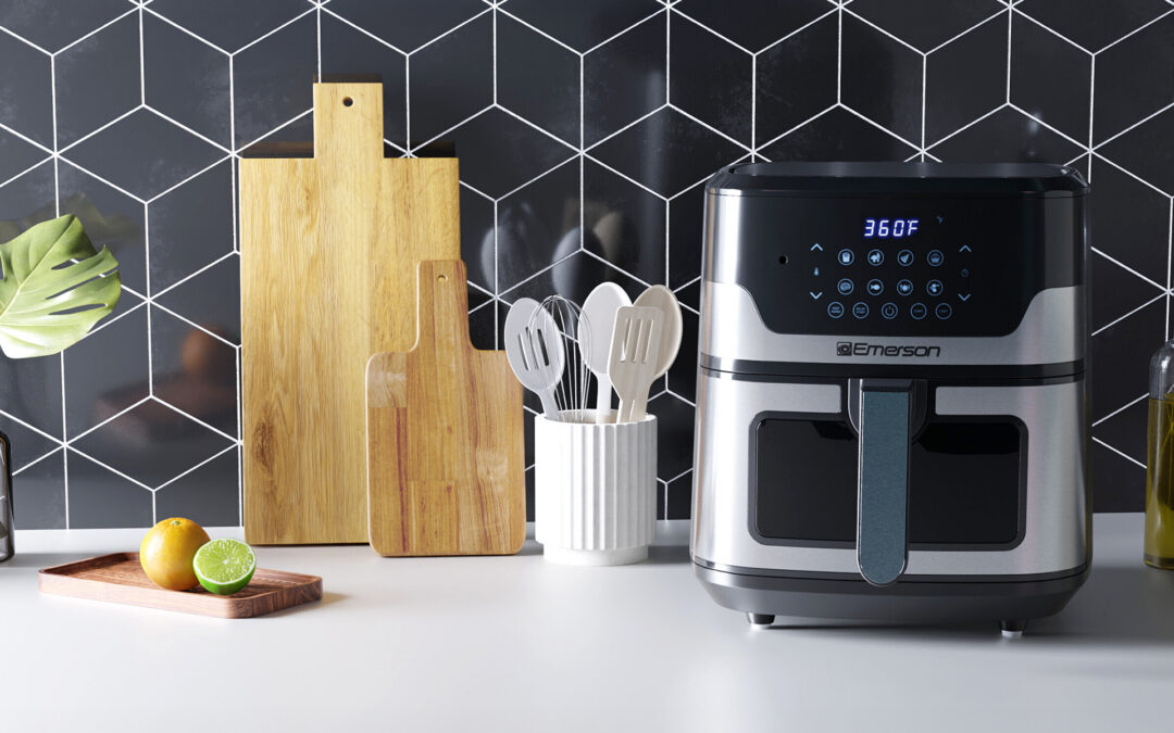 IAI Smart’s Emerson SmartVoice Air Fryer Makes Automated Cooking Easier