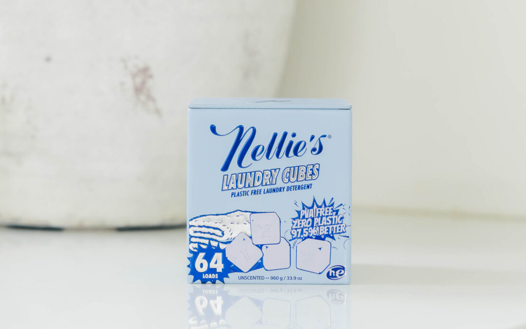 Nellie’s Introduces Plastic-Free Dish, Laundry Cubes