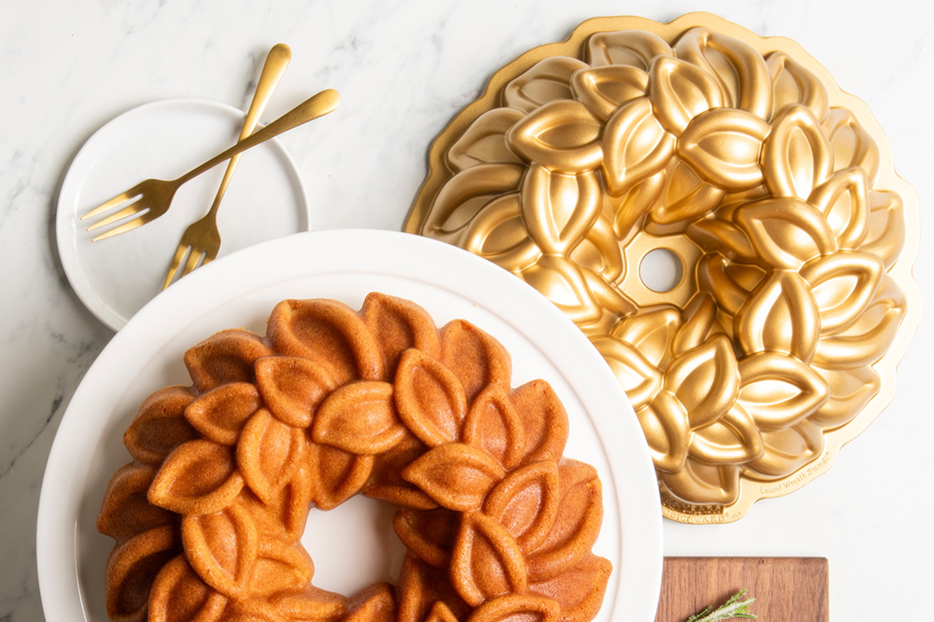 Nordic Ware Celebrates 80th Anniversary With 'Laurel Wreath' Bundt