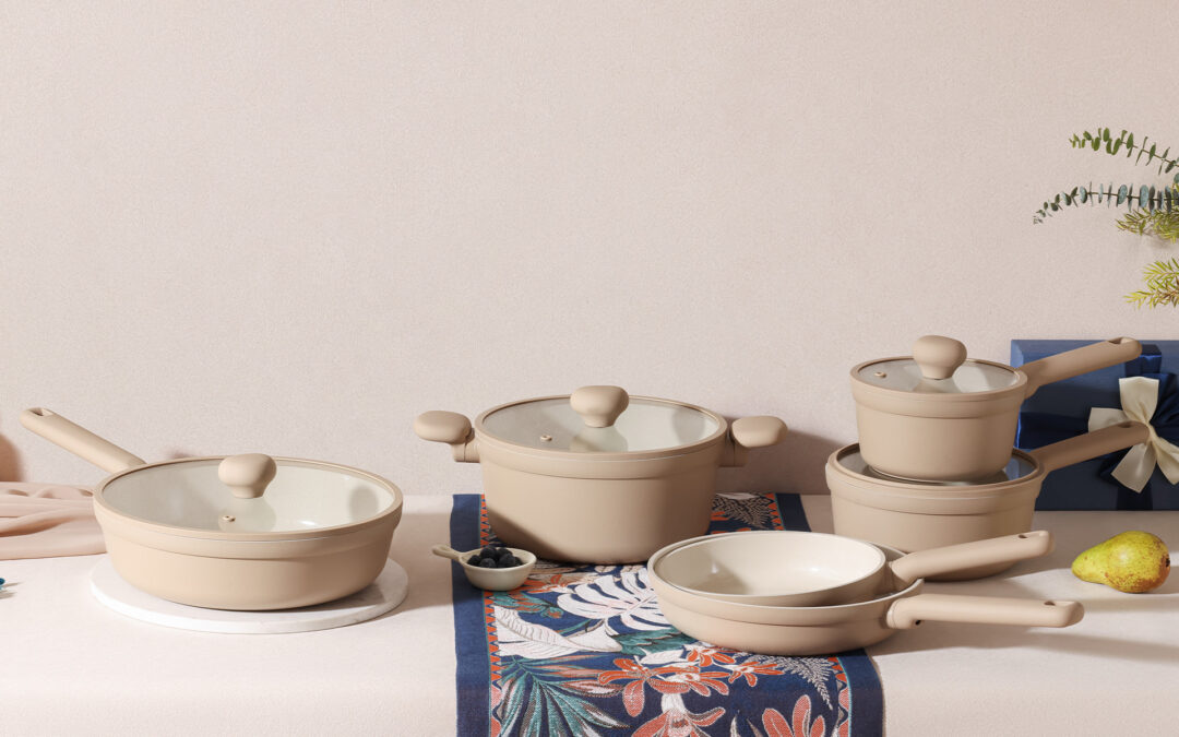 Sensarte Showcases 24-Piece Ceramic Nonstick Cookware Set at Inspired Home Show