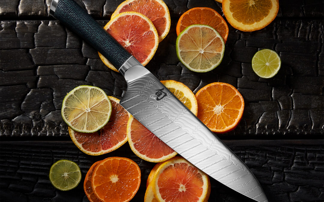 Shun Cutlery Releases Shiranami Damascus Knife Series