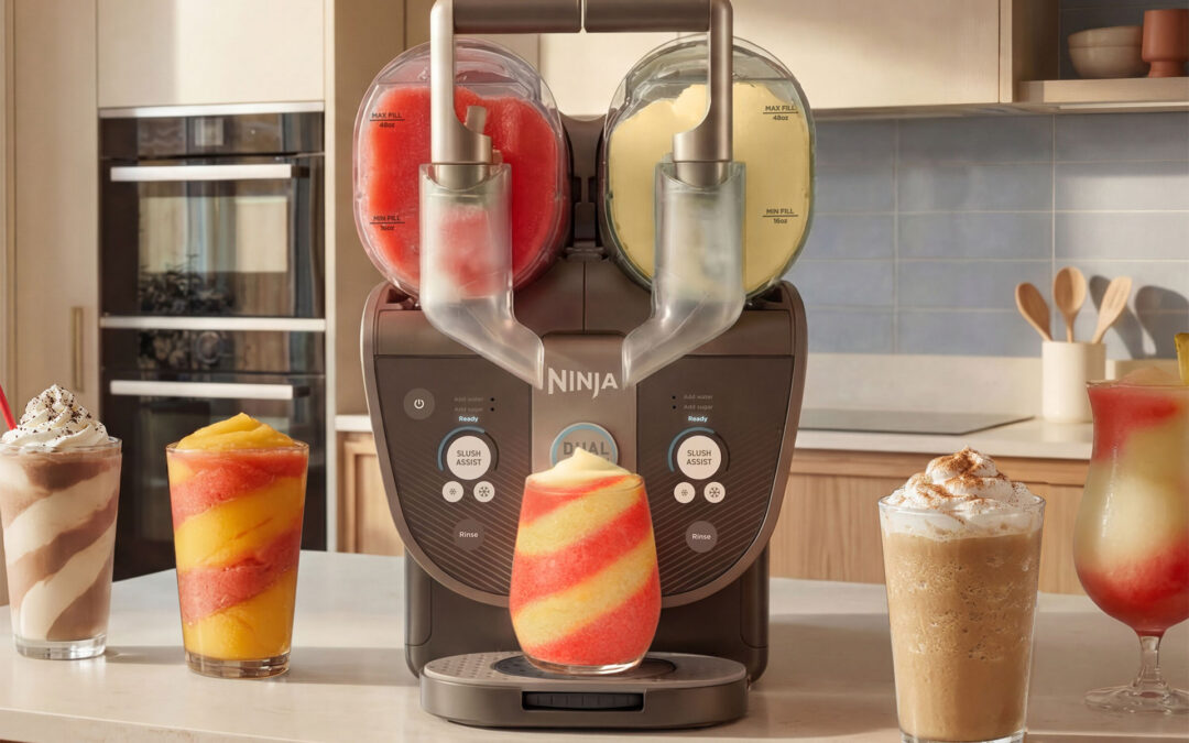 Ninja Debuts Dual-Flavor ‘Slushi Twist’ Frozen Drink Machine