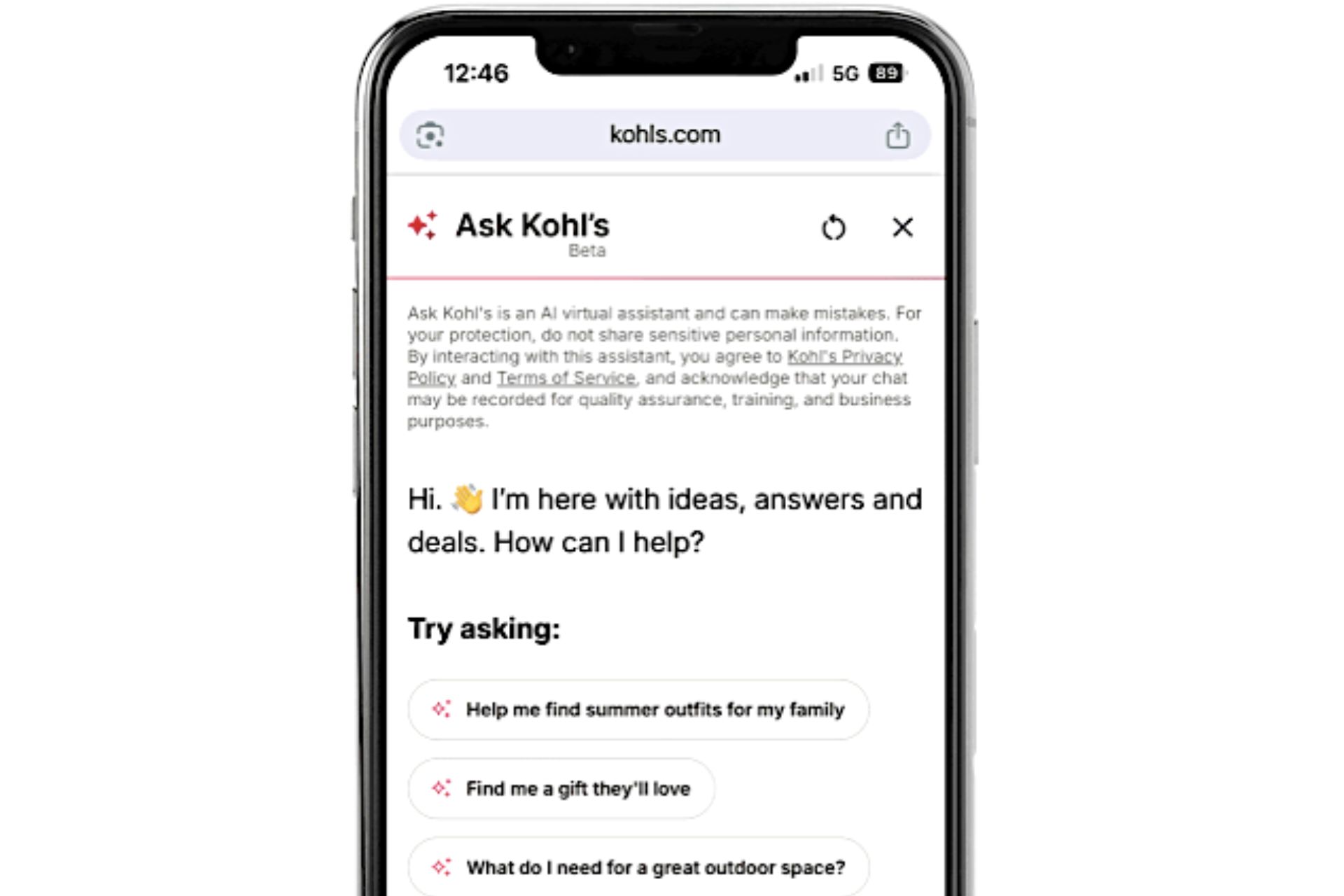Kohl's Launches AI Assistant to Boost Discovery, Ease Shopping