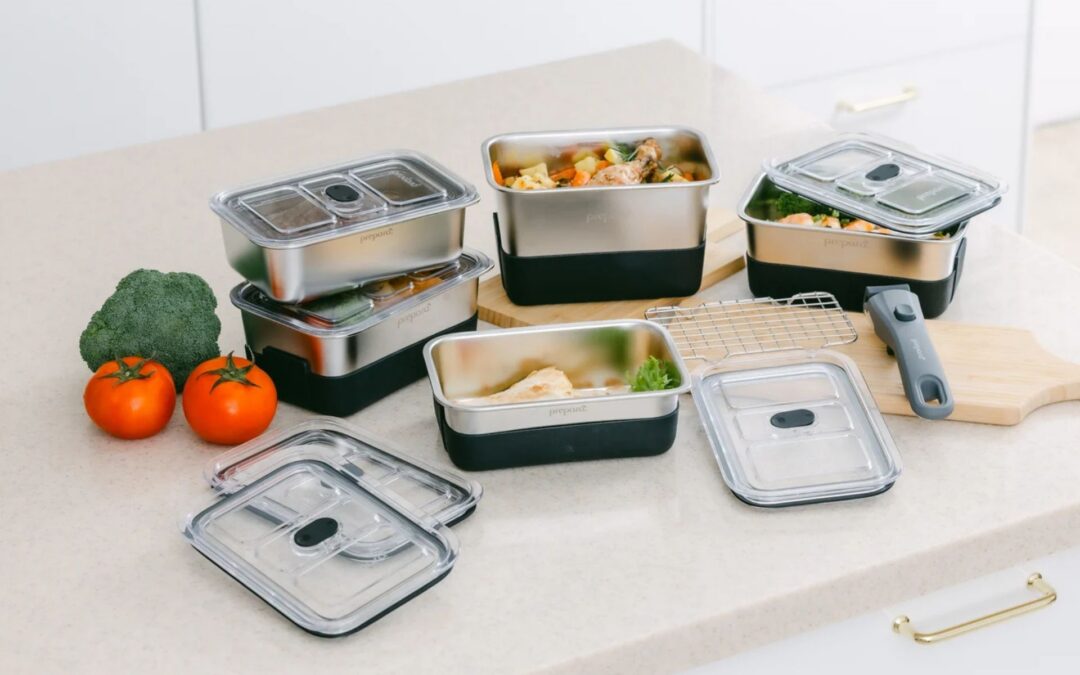 Prepara Rolls Out ‘Latchlok Click’ Stainess Steel Food Containers